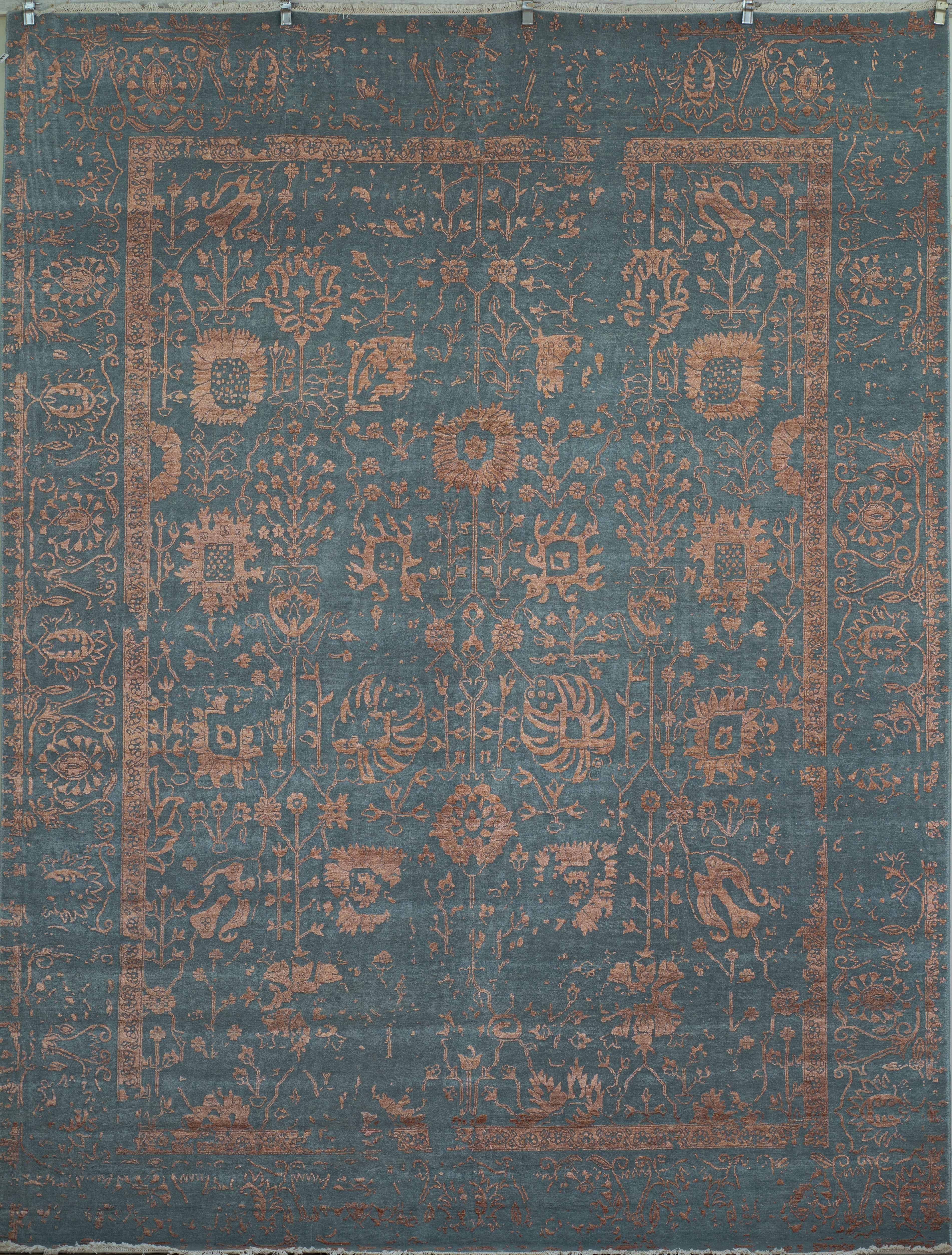 Handknotted Modern Carpet DIA- 1384 VASE 3